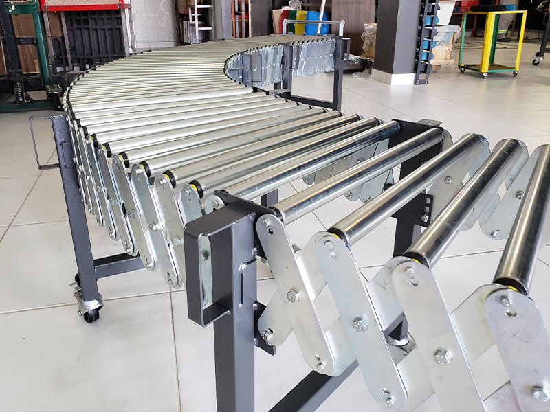 Detalhe Pantógrafo Aço Carbono